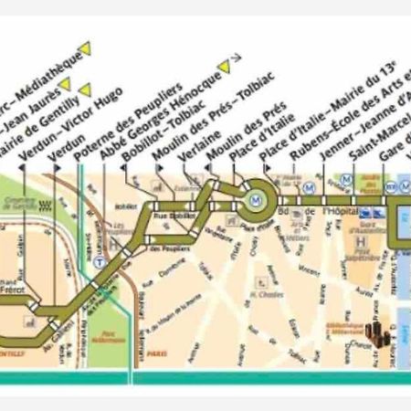 Beau T3 A Arcueil A 3 Min Rer B « Laplace » Exterior photo